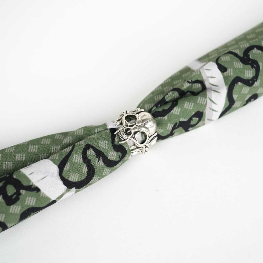 Cat Skull Bandana Ring - Heading Prints