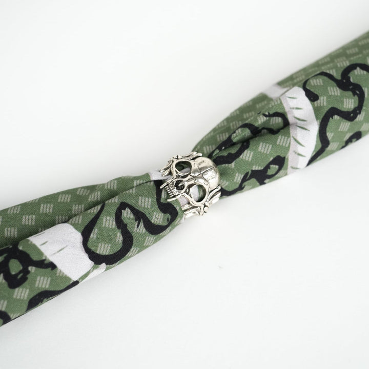 Cat Skull Bandana Ring - Heading Prints