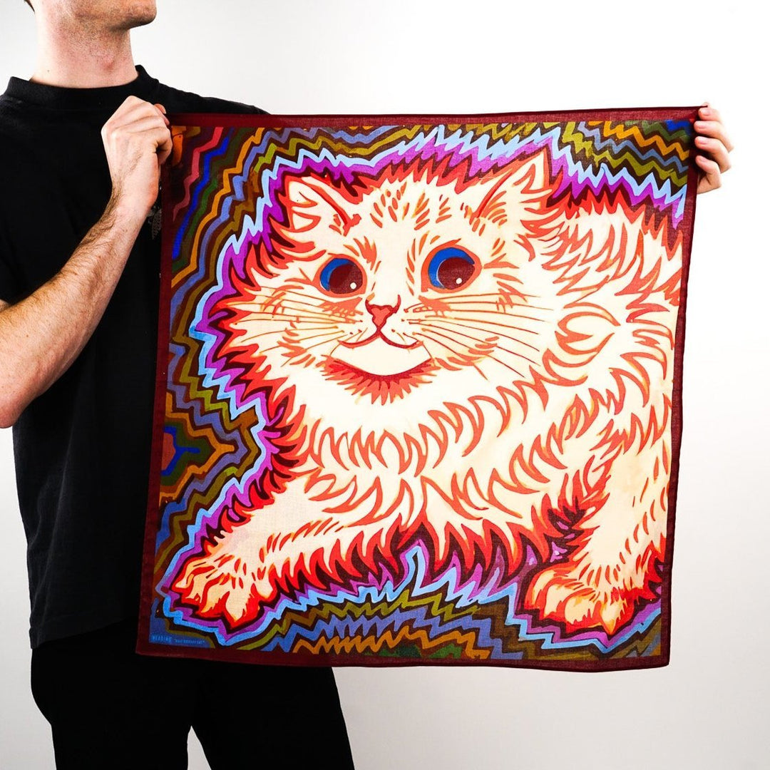 Kaleidoscope Cat - Heading Prints