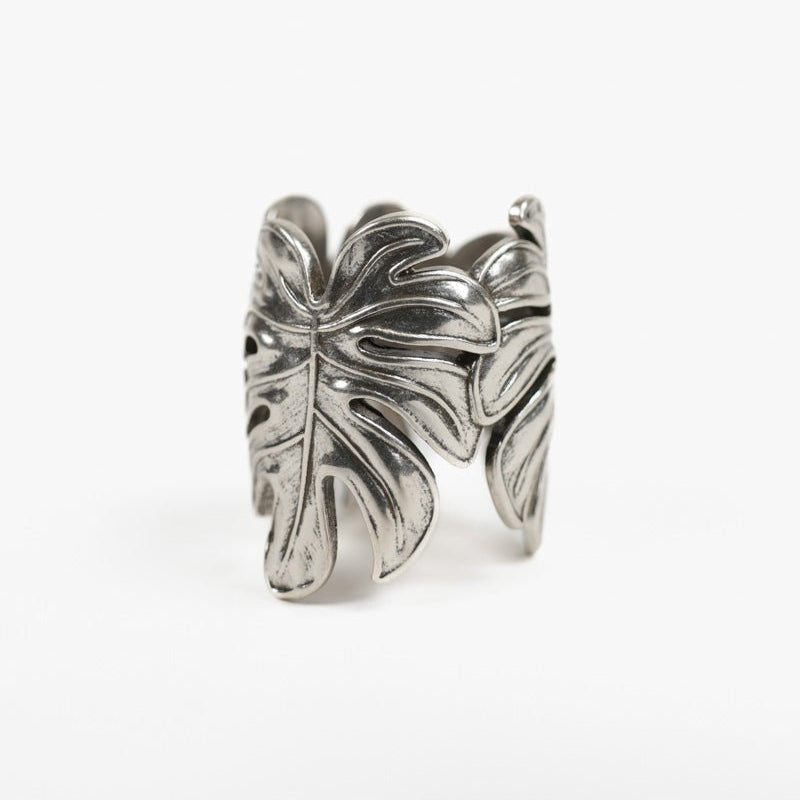 Monstera Bandana Ring - Heading Prints