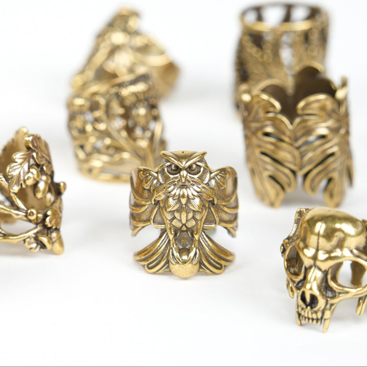 Owl Bandana Ring - Heading Prints