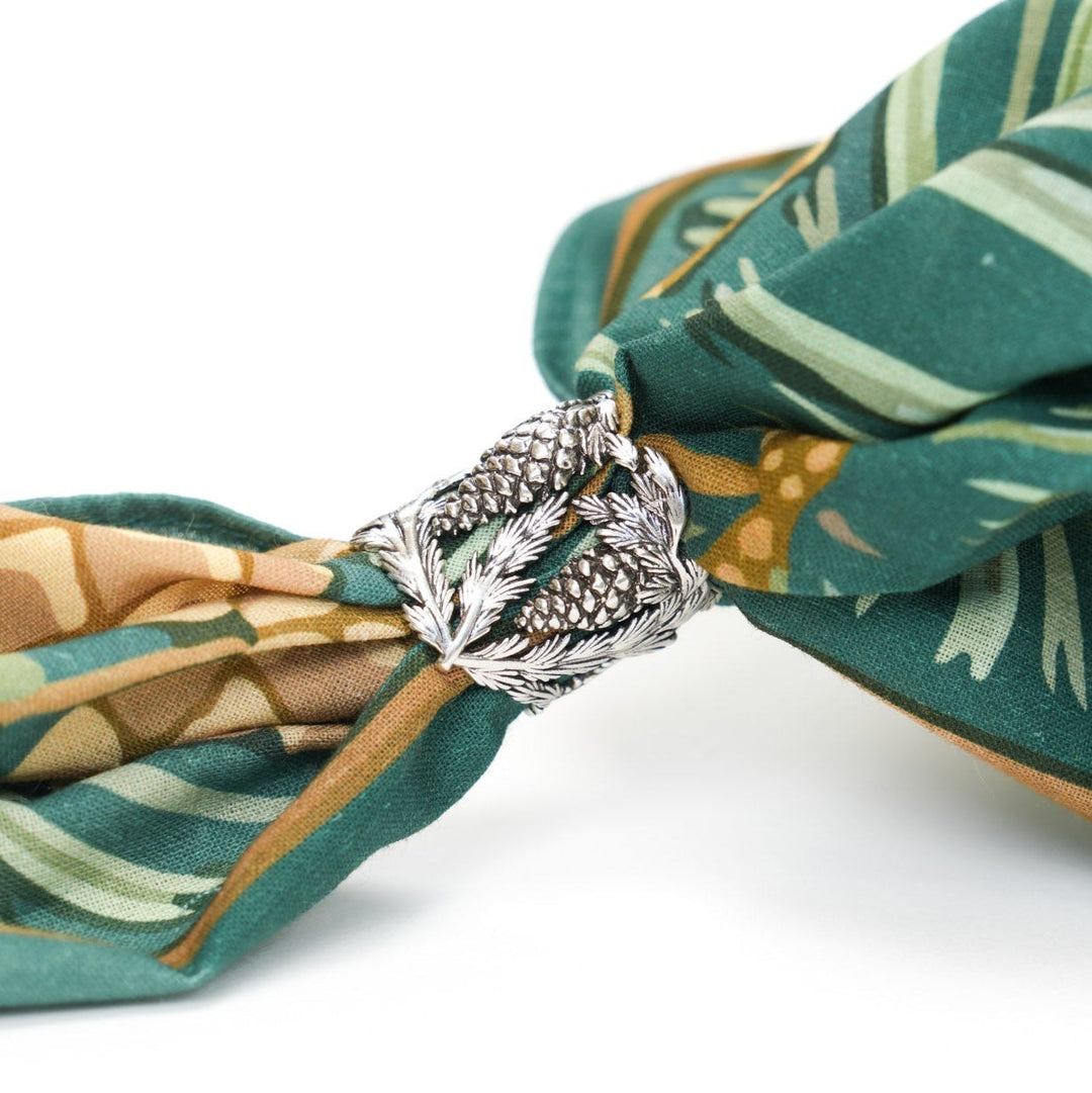 Pinecone Bandana Ring - Heading Prints