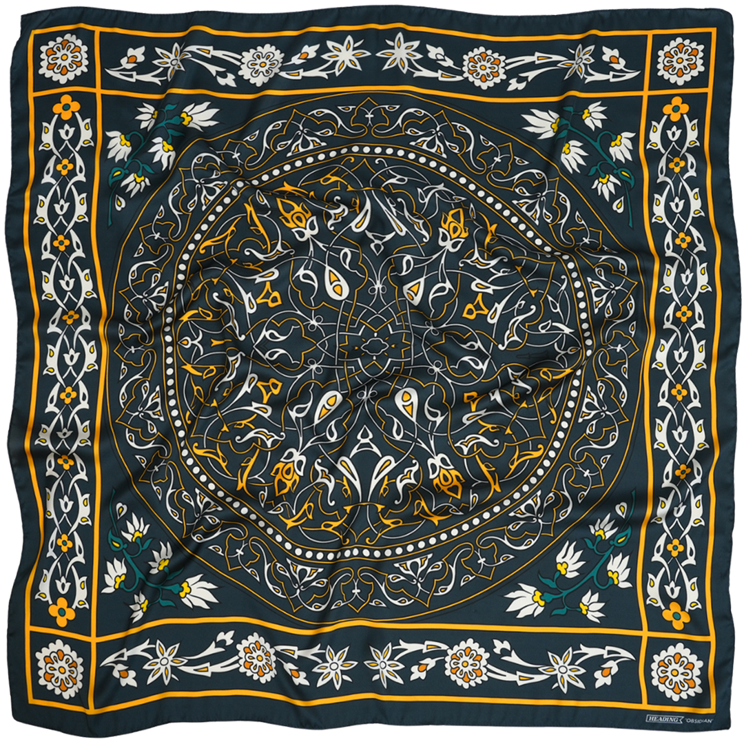 Obsidian Silky Scarf