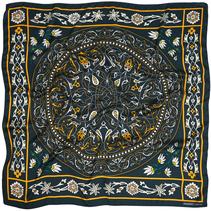 Obsidian Silky Scarf