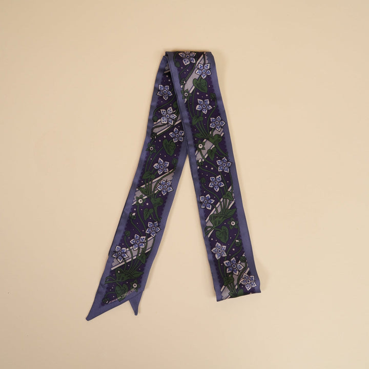 Adornment Skinny Scarf - Heading Prints