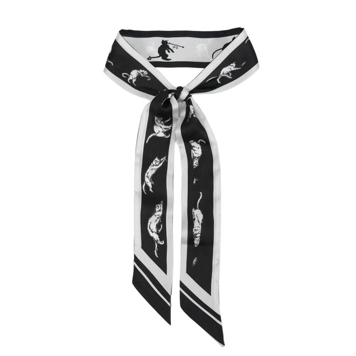 Antics Skinny Scarf - Heading Prints