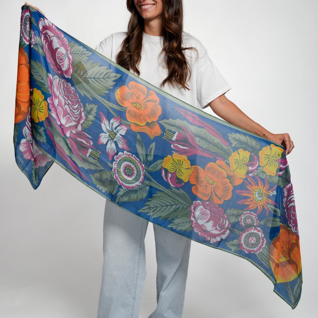 Assortment All-Season Scarf - Heading Prints