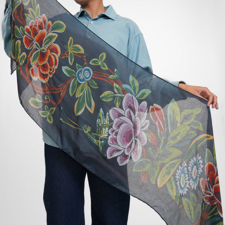 Brocade All - Season Scarf - Heading Prints