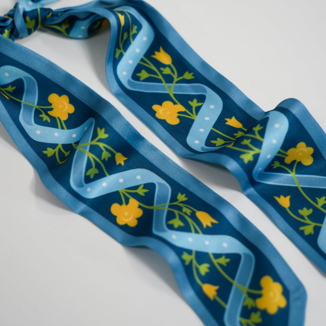 Buttercup Skinny Scarf - Heading Prints