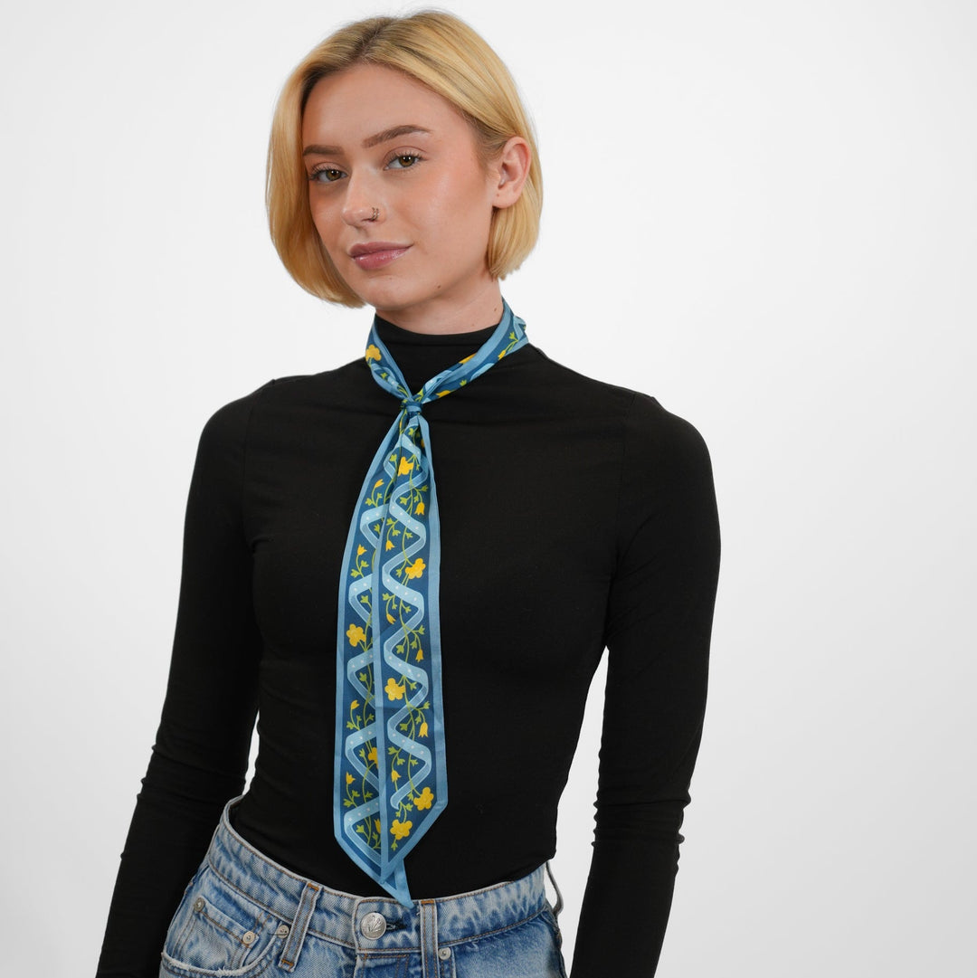 Buttercup Skinny Scarf - Heading Prints