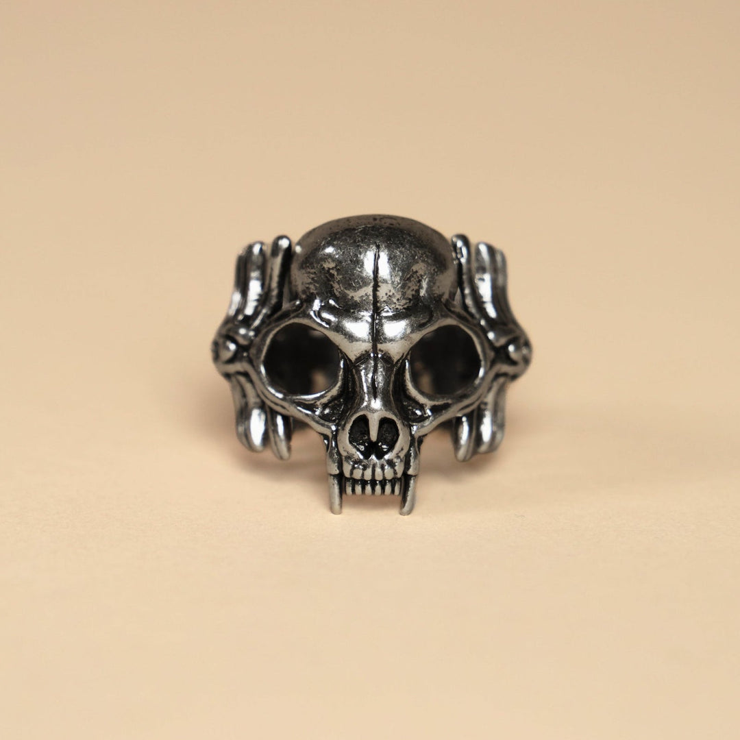 Cat Skull Bandana Ring - Heading Prints