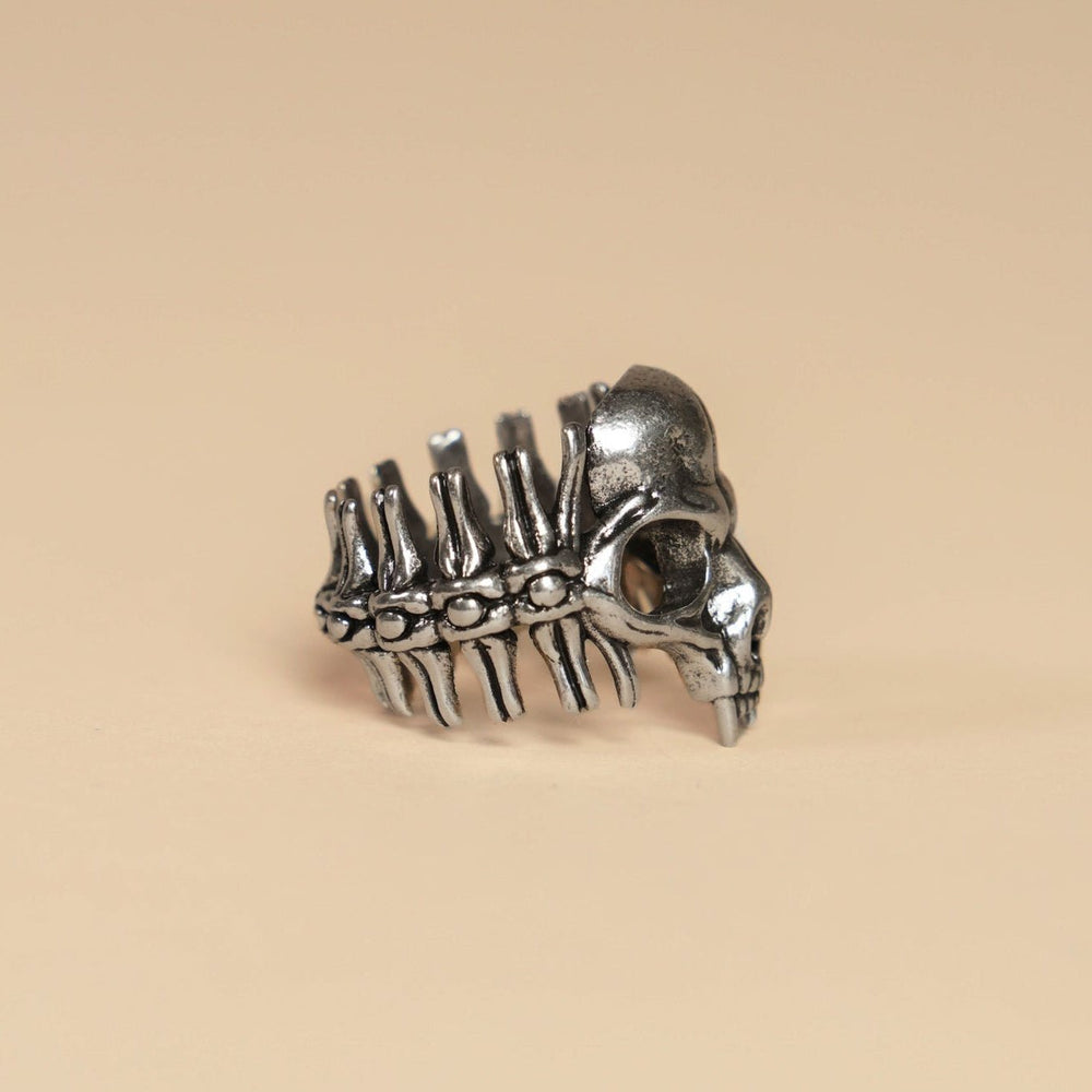 Cat Skull Bandana Ring - Heading Prints