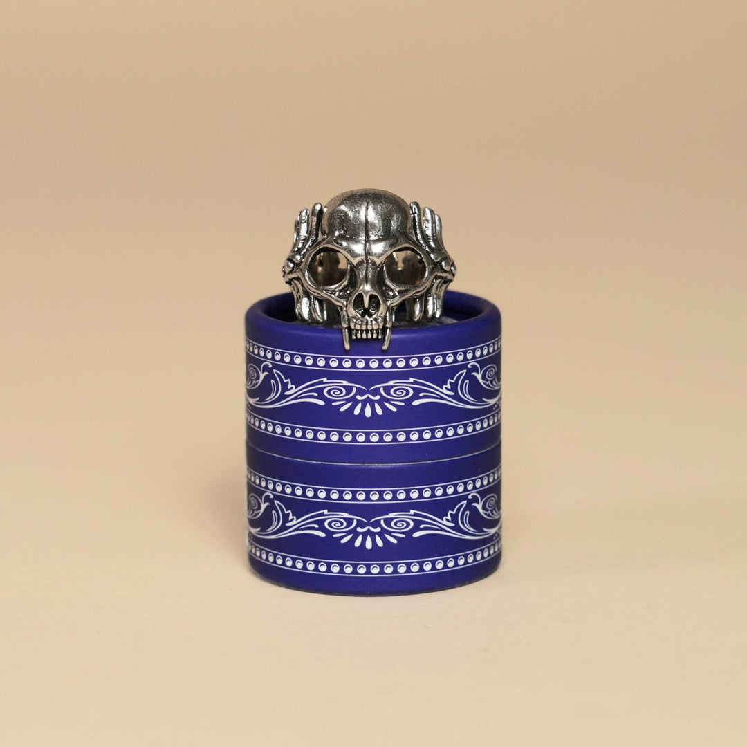 Cat Skull Bandana Ring - Heading Prints