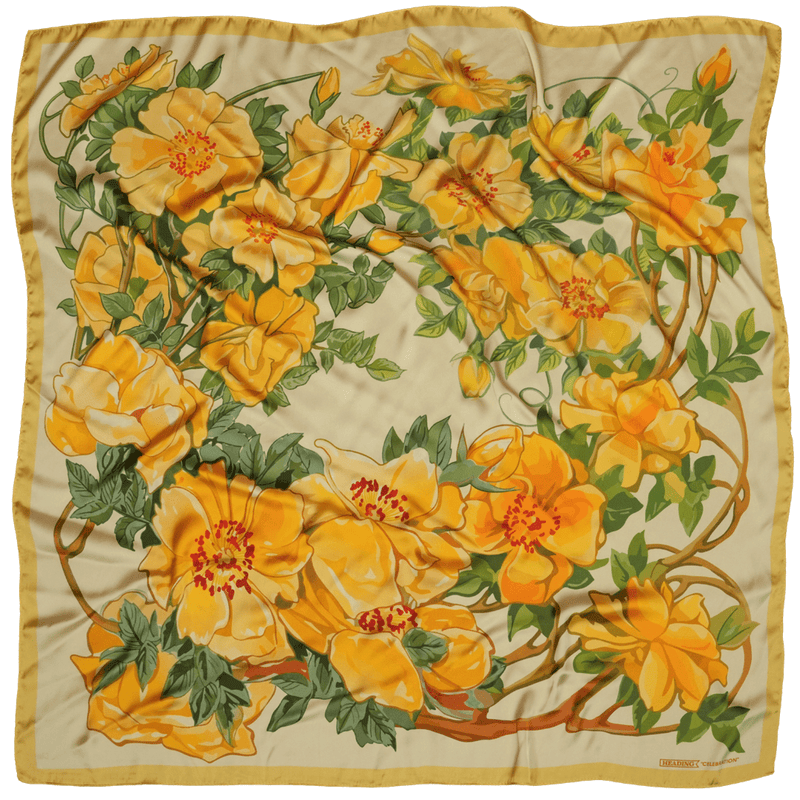 Celebration Silky Scarf - Heading Prints