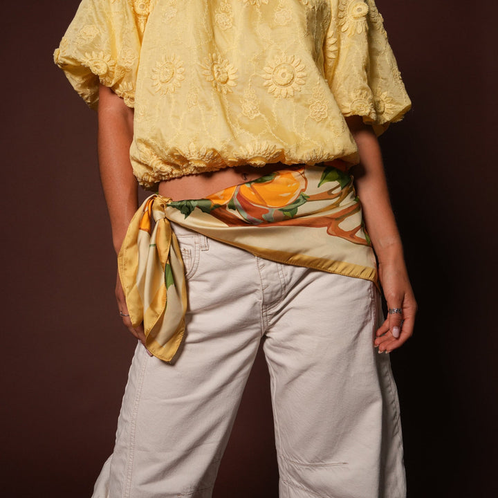 Celebration Silky Scarf - Heading Prints