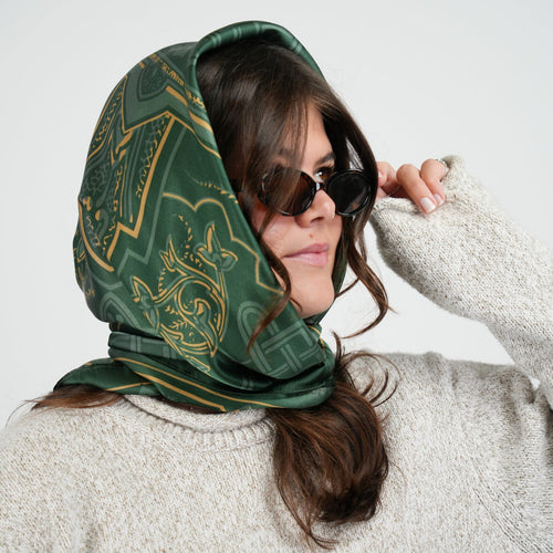 Celtique Silky Scarf - Heading Prints