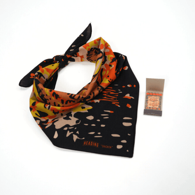 Heading | Book Inspired Scarves and Bandanas — Chicken – Heading