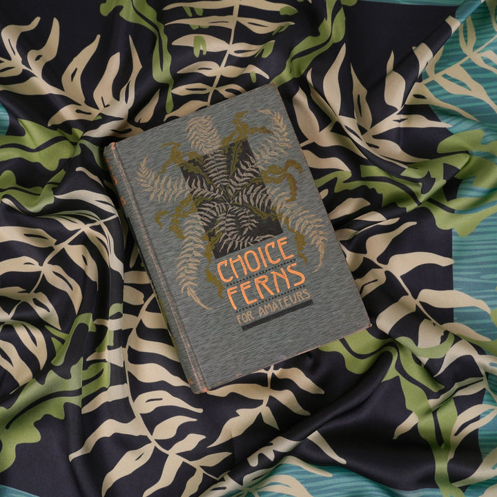 Choice Ferns Silky Scarf - Heading Prints