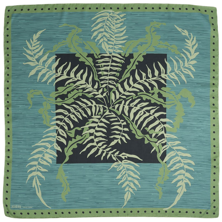 Choice Ferns Silky Scarf - Heading Prints