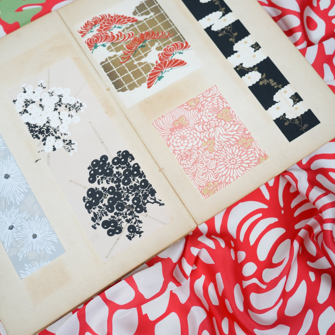 Chrysanthemum Silky Scarf - Heading Prints