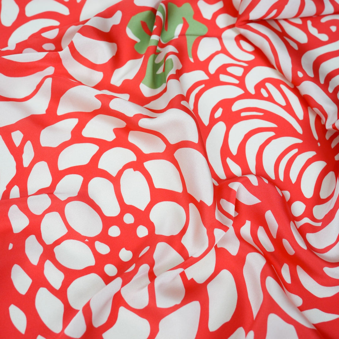 Chrysanthemum Silky Scarf - Heading Prints