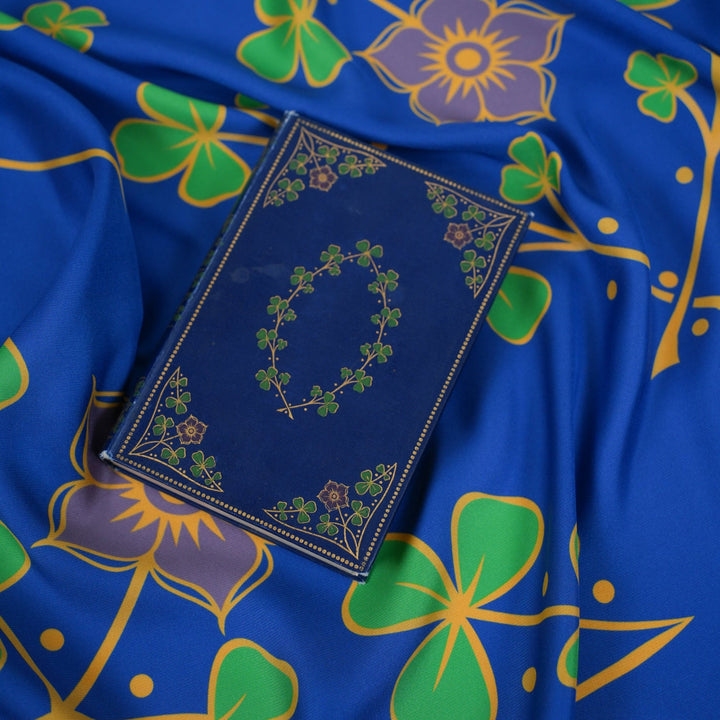 Clover Silky Scarf - Heading Prints
