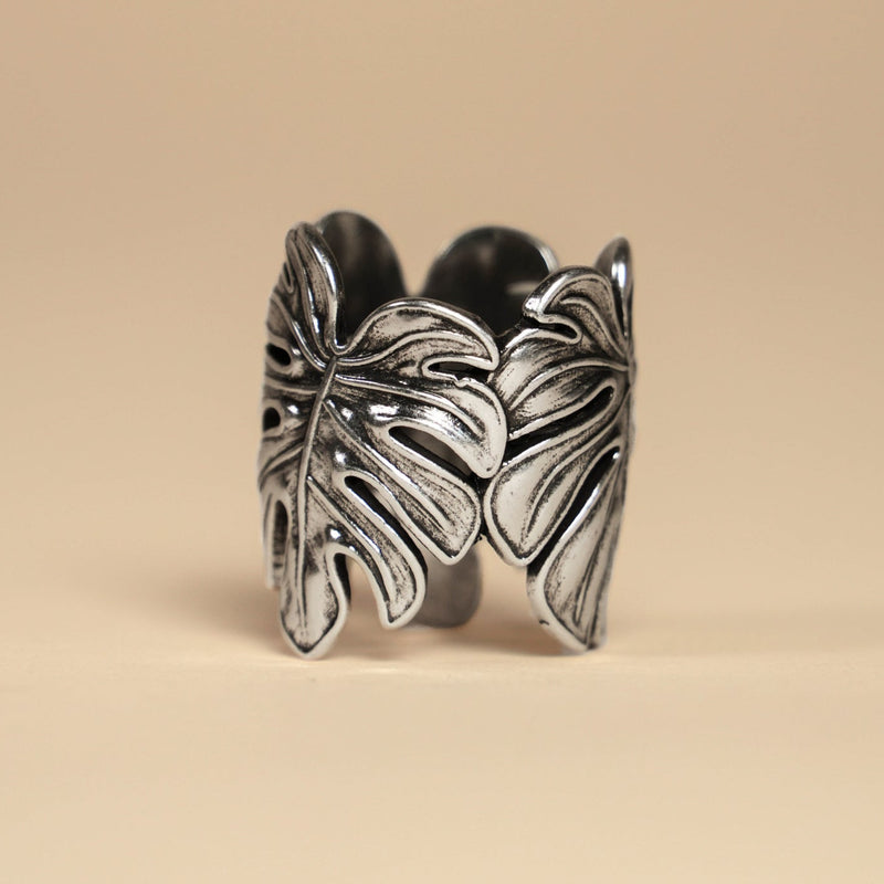 Monstera Bandana Ring
