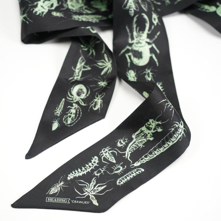 Crawlies Skinny Scarf - Heading Prints