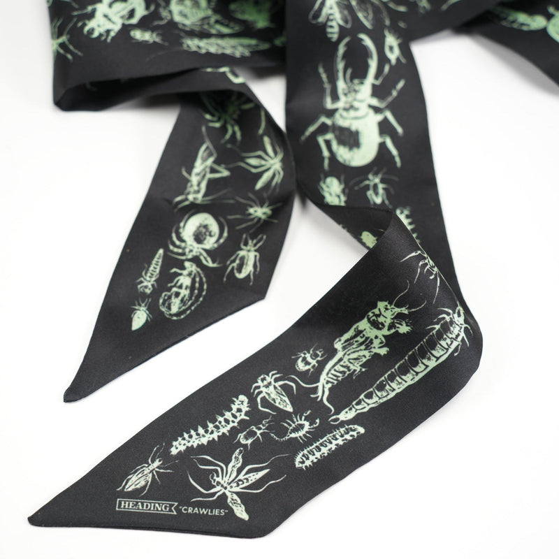 Crawlies Skinny Scarf - Heading Prints