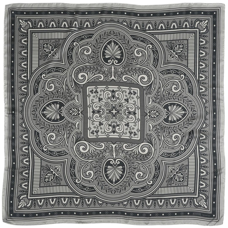 Decoration Silky Scarf - Heading Prints