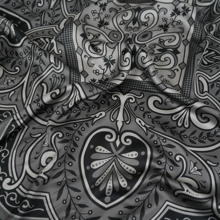 Decoration Silky Scarf - Heading Prints