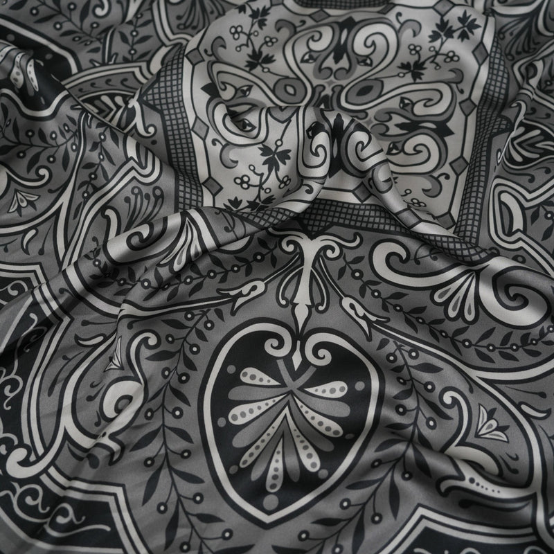 Decoration Silky Scarf - Heading Prints