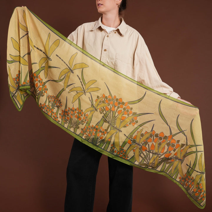 Dragonfly All-Season Scarf - Heading Prints