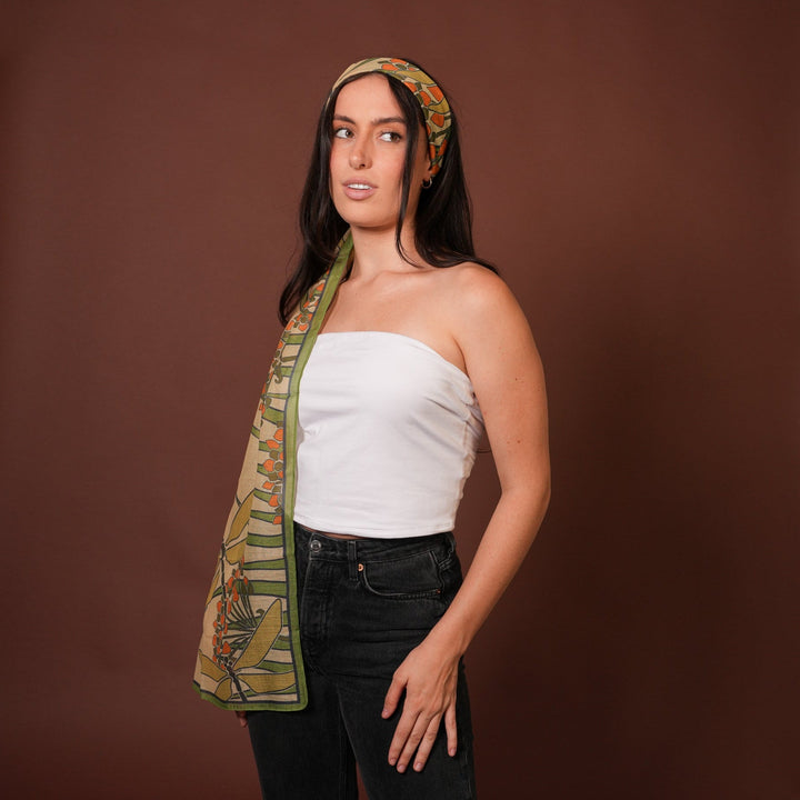 Dragonfly All-Season Scarf - Heading Prints