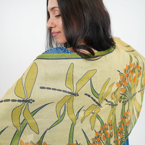 Dragonfly Scarf - Heading Prints