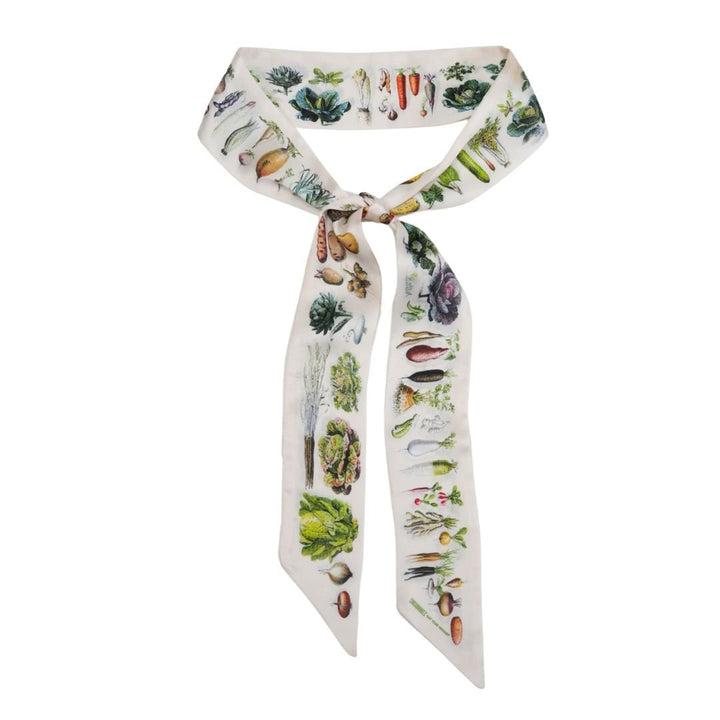 Eat your Veggies Skinny Scarf - Heading Prints