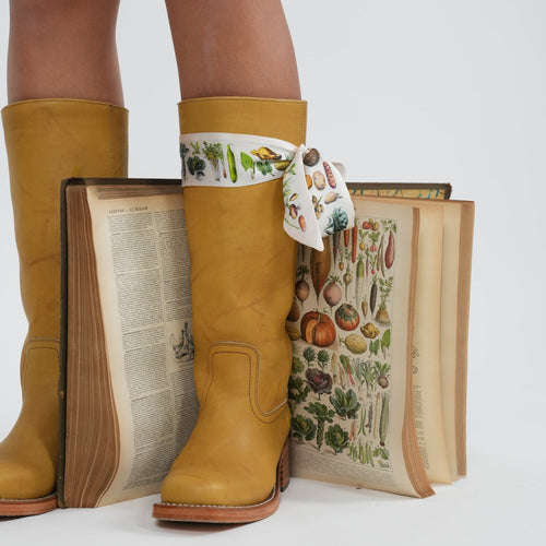 Eat your Veggies Skinny Scarf - Heading Prints