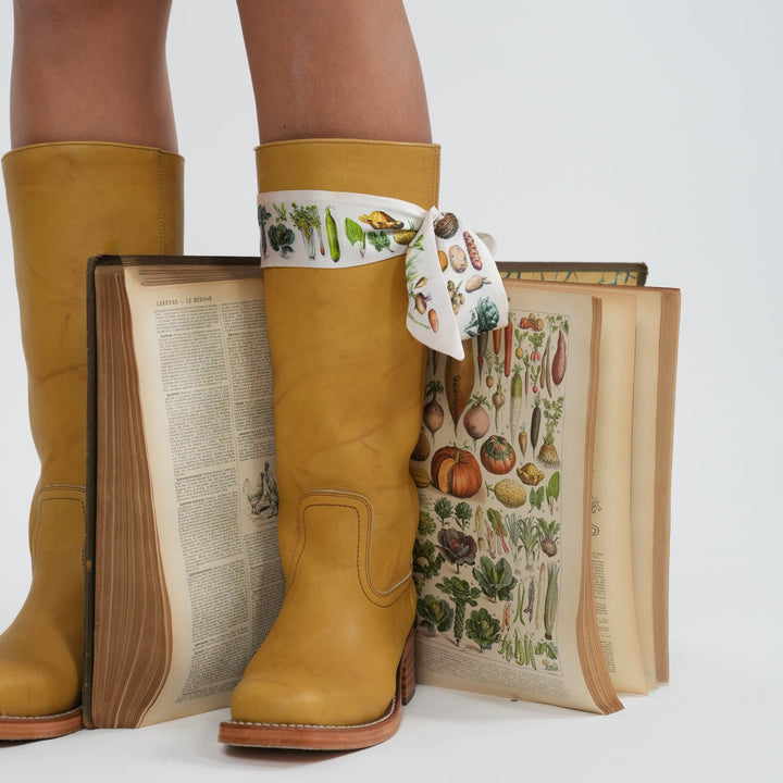 Eat your Veggies Skinny Scarf - Heading Prints