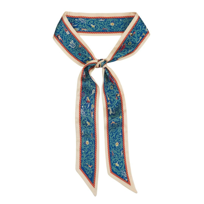 Enchanted Skinny Scarf - Heading Prints
