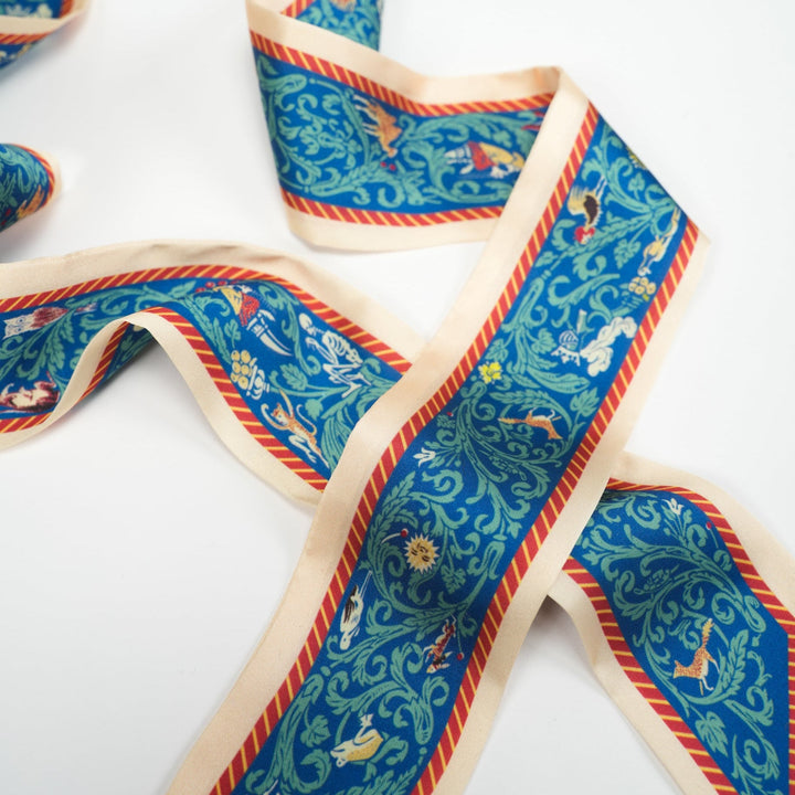 Enchanted Skinny Scarf - Heading Prints