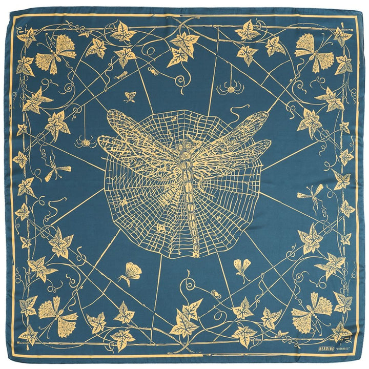 Ensnared Silky Scarf - Heading Prints