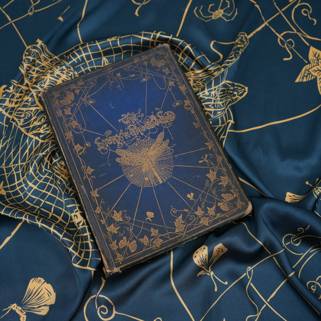 Ensnared Silky Scarf - Heading Prints