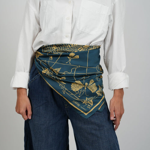 Ensnared Silky Scarf - Heading Prints