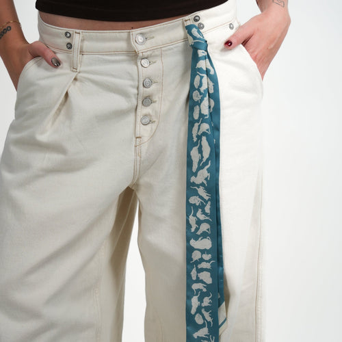 Feline Skinny Scarf - Heading Prints