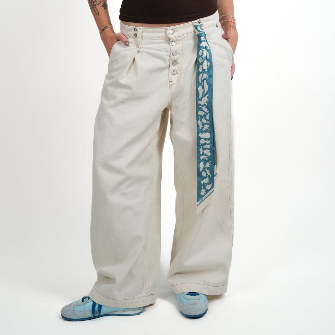 Feline Skinny Scarf - Heading Prints