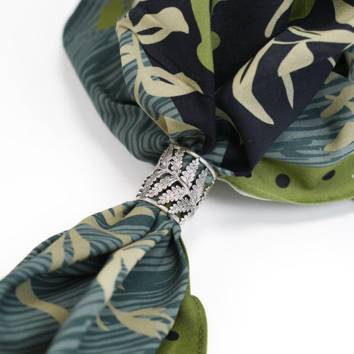 Fern Bandana Ring - Heading Prints