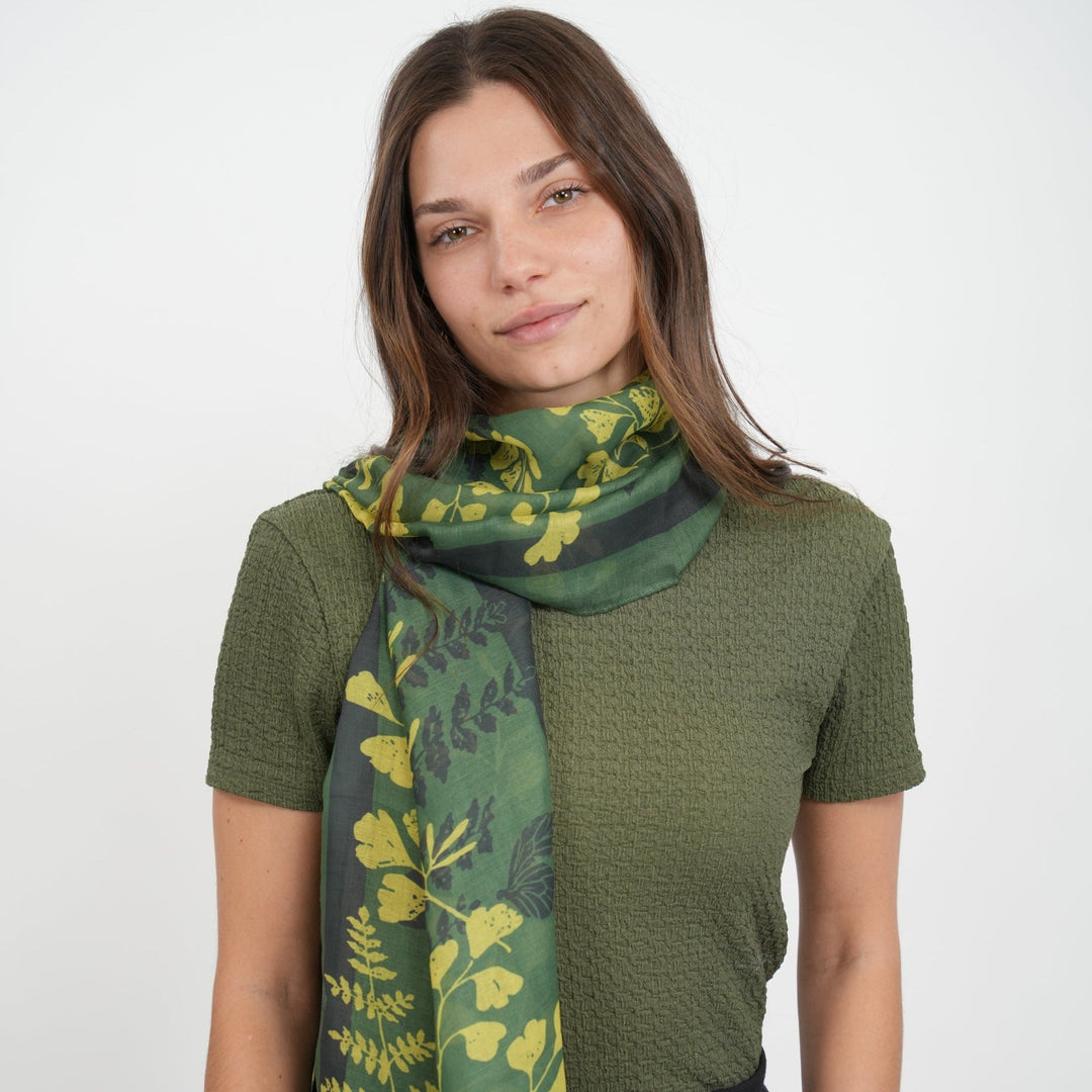 Ferns Scarf - Heading Prints
