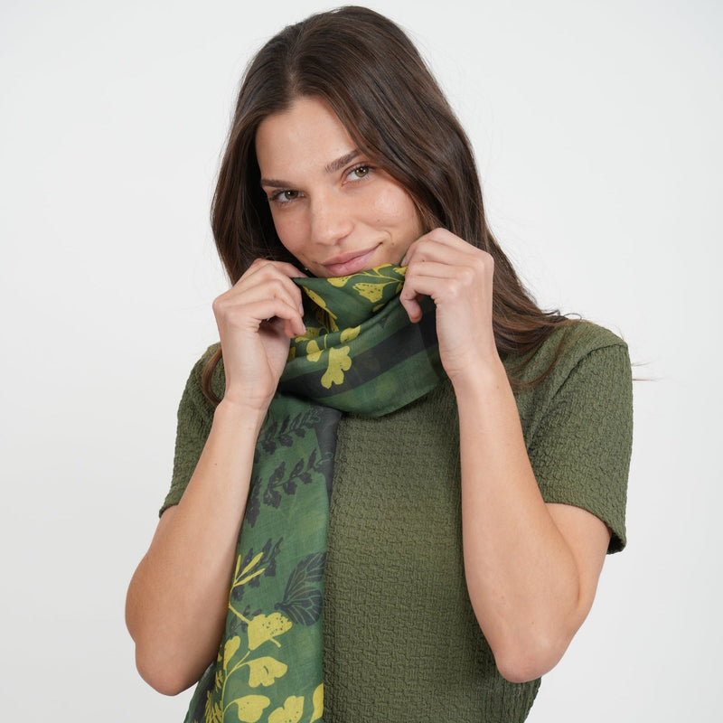 Ferns Scarf - Heading Prints