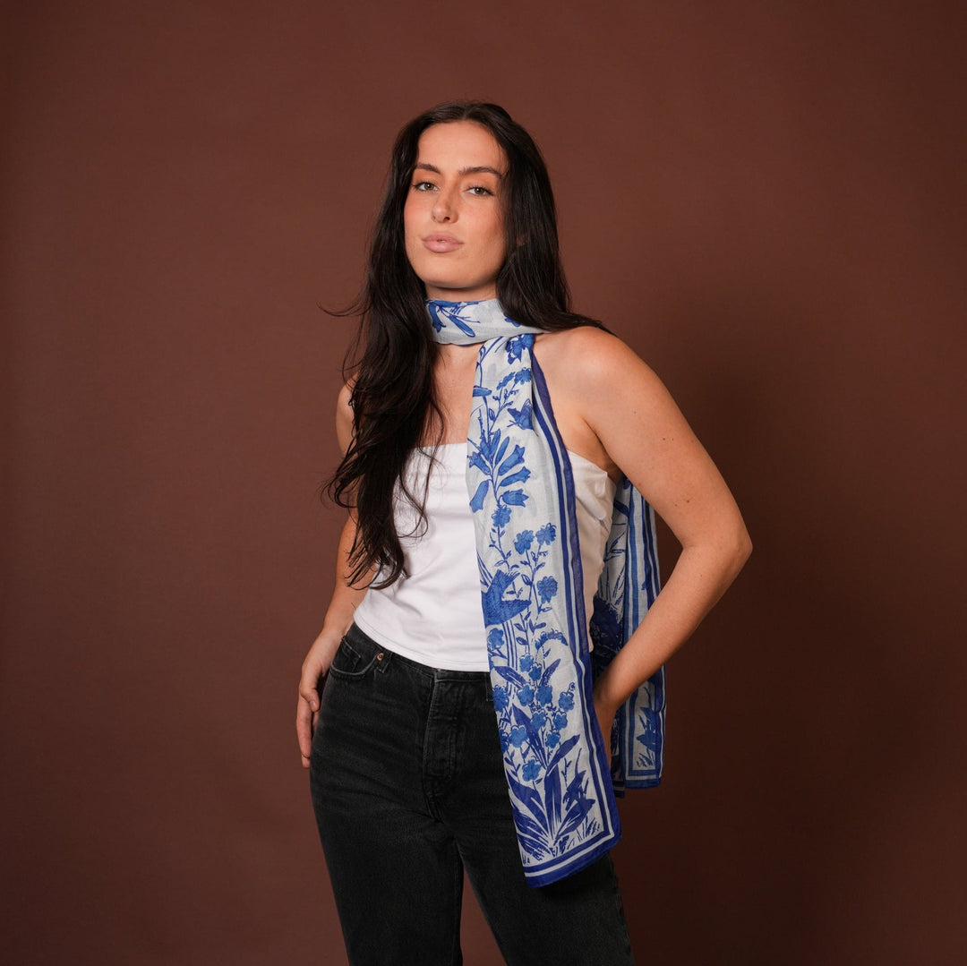 Floret All-Season Scarf - Heading Prints