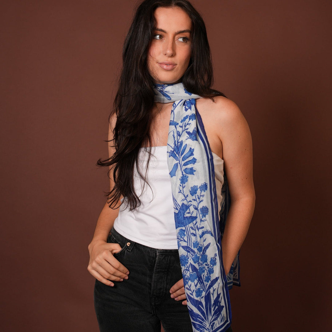 Floret All-Season Scarf - Heading Prints